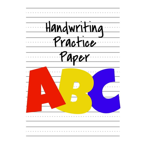 A5 Handwriting Practice Book 32 Pages Early Learning Pre-School Education ABC